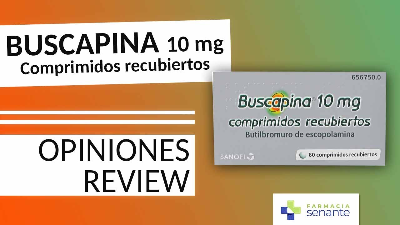 Prospecto de Buscapina 10 mg comprimidos recubiertos
